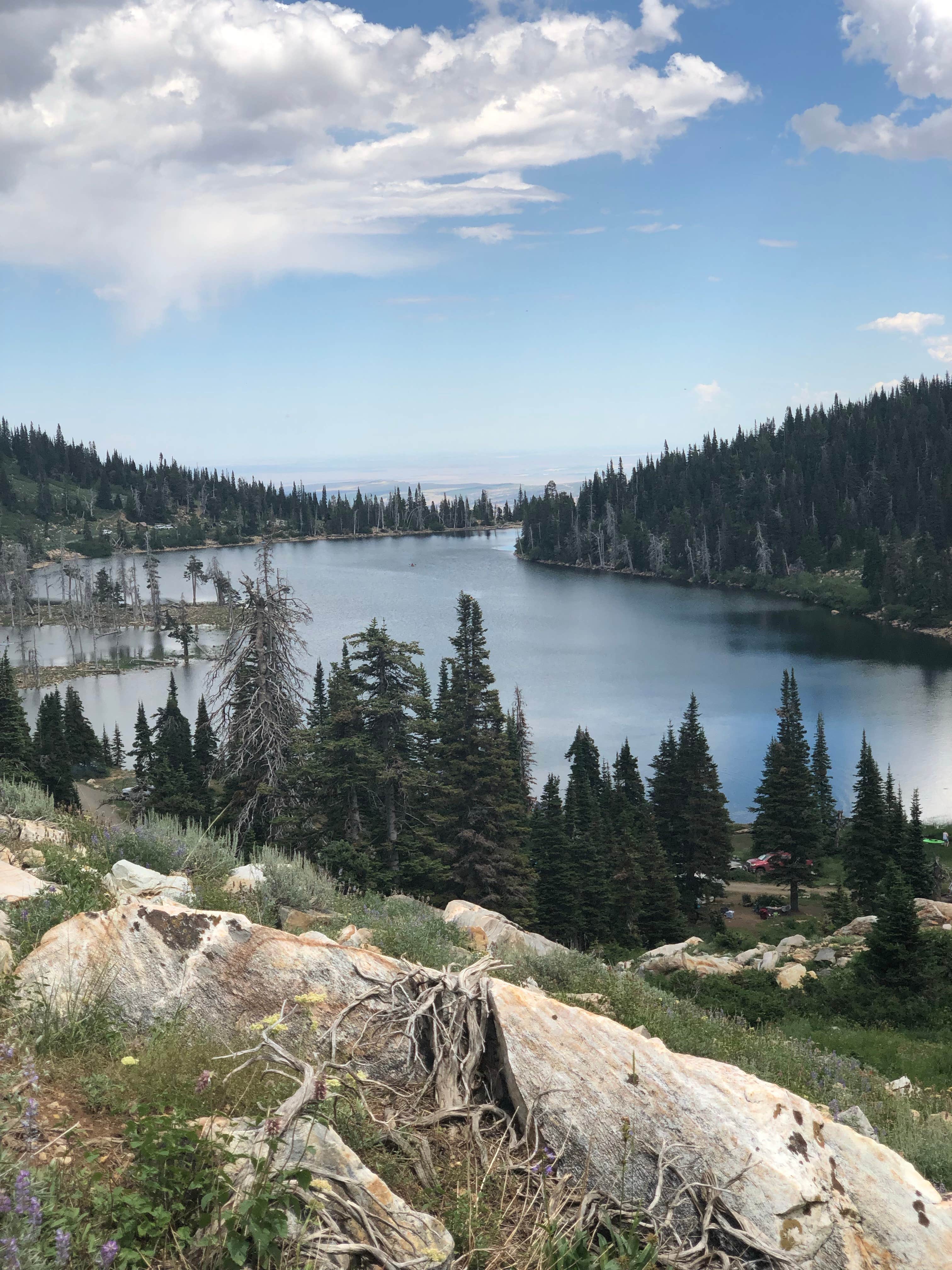 Camper-submitted photo at Lake Cleveland Campground West Side — Sawtooth National Forest near Albion, ID