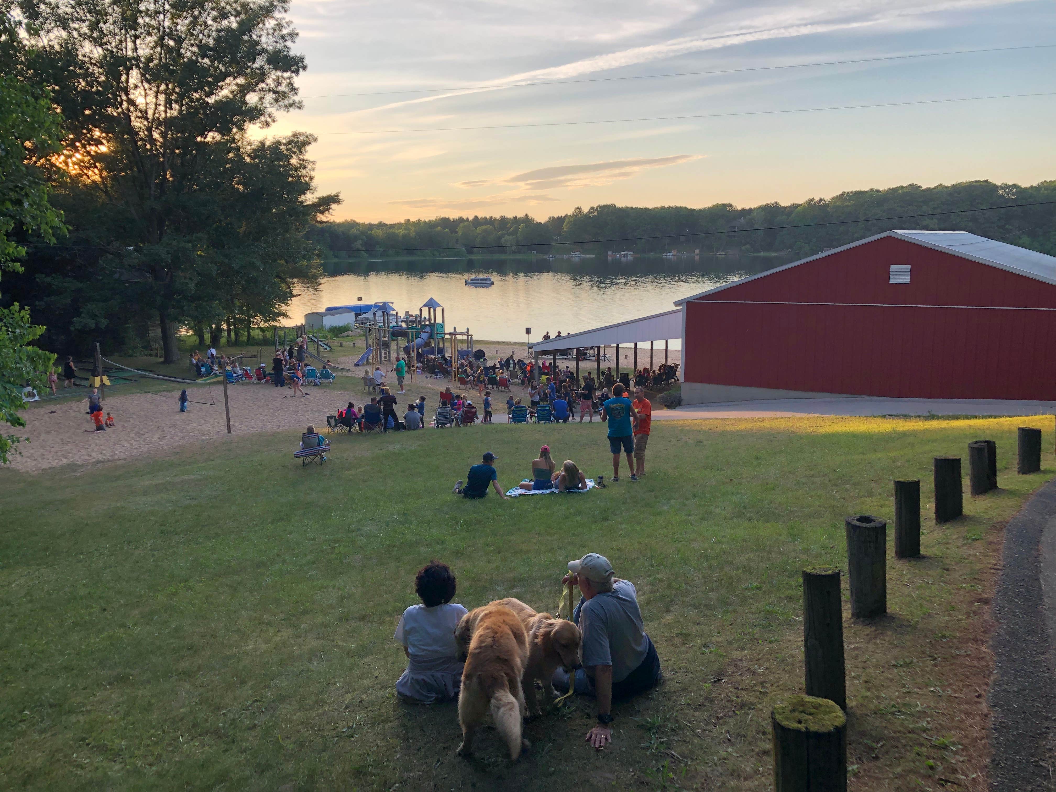 Camping near Mason County Campground: Crystal Lake Campground, Ludington, Michigan