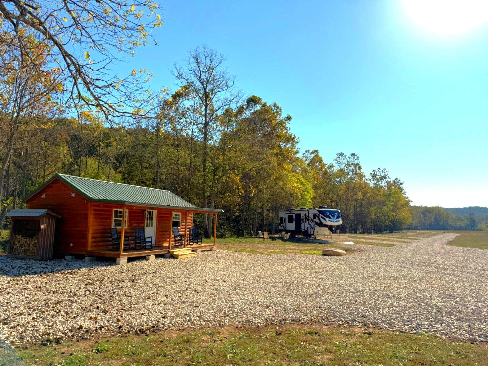 The Dyrt's photo of glamping accommodations at Sinking Creek Ranch near Pilot Knob, MO