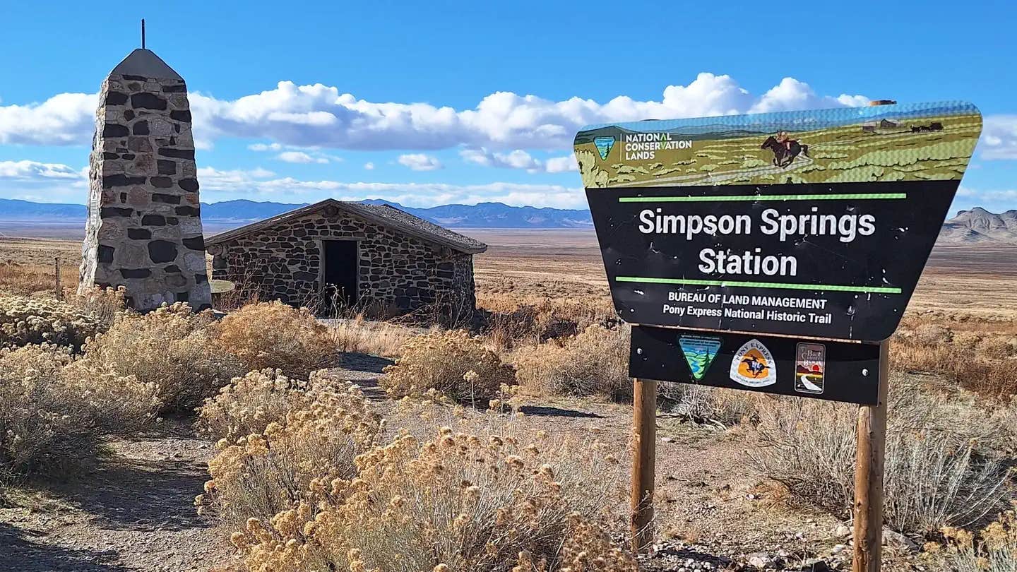 Camper submitted image from Simpson Springs Campground - 1