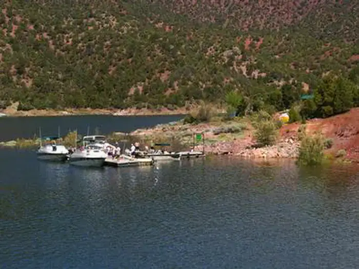 Camping near Lucerne Campground - Ashley National Forest: Jarvies Boat In Group, Flaming Gorge, Utah