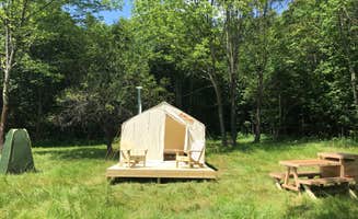 The Dyrt's photo of glamping accommodations at Nights of 1000 Stars near Bainbridge, NY