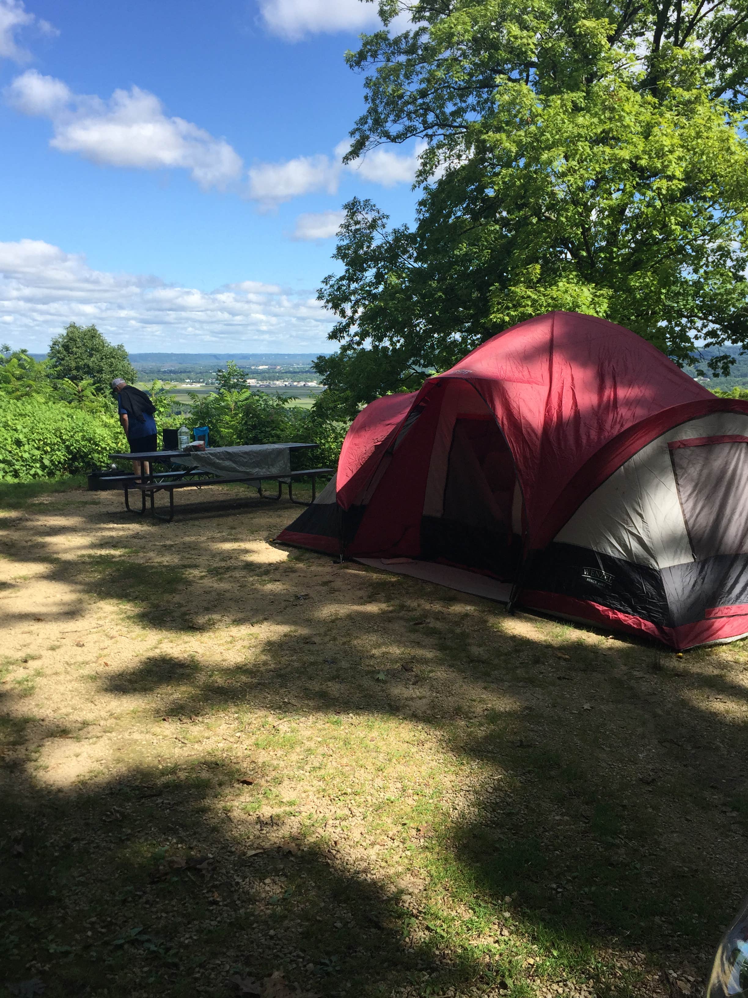 Lori W.'s photo at Wisconsin Ridge Campground — Wyalusing State Park near Harpers Ferry, IA