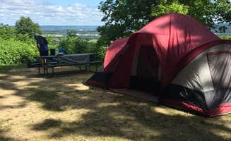 Lori W.'s photo at Wisconsin Ridge Campground — Wyalusing State Park near Harpers Ferry, IA