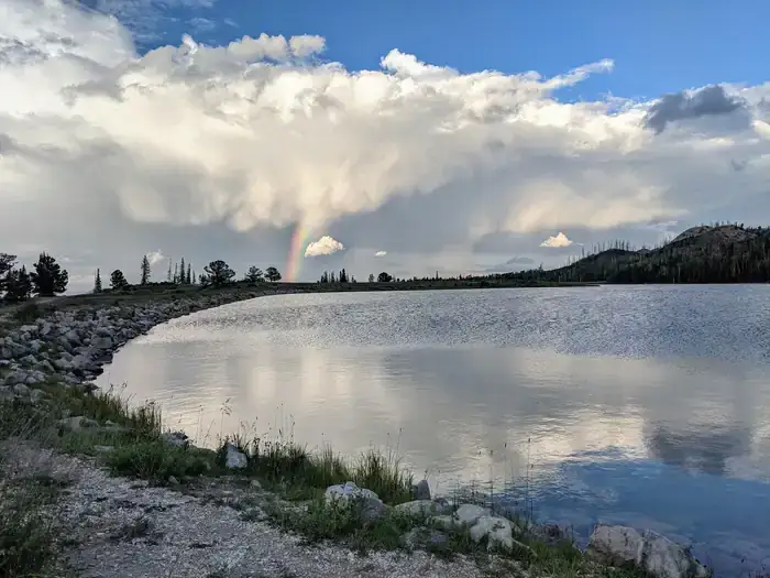 Camper-submitted photo at Willow Lake near Emery, UT