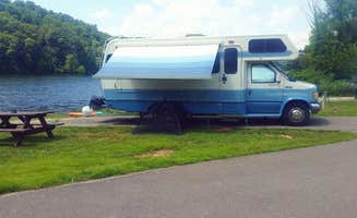 Lora H.'s photo of rv camping at Delaney Creek Park near Bedford, IN