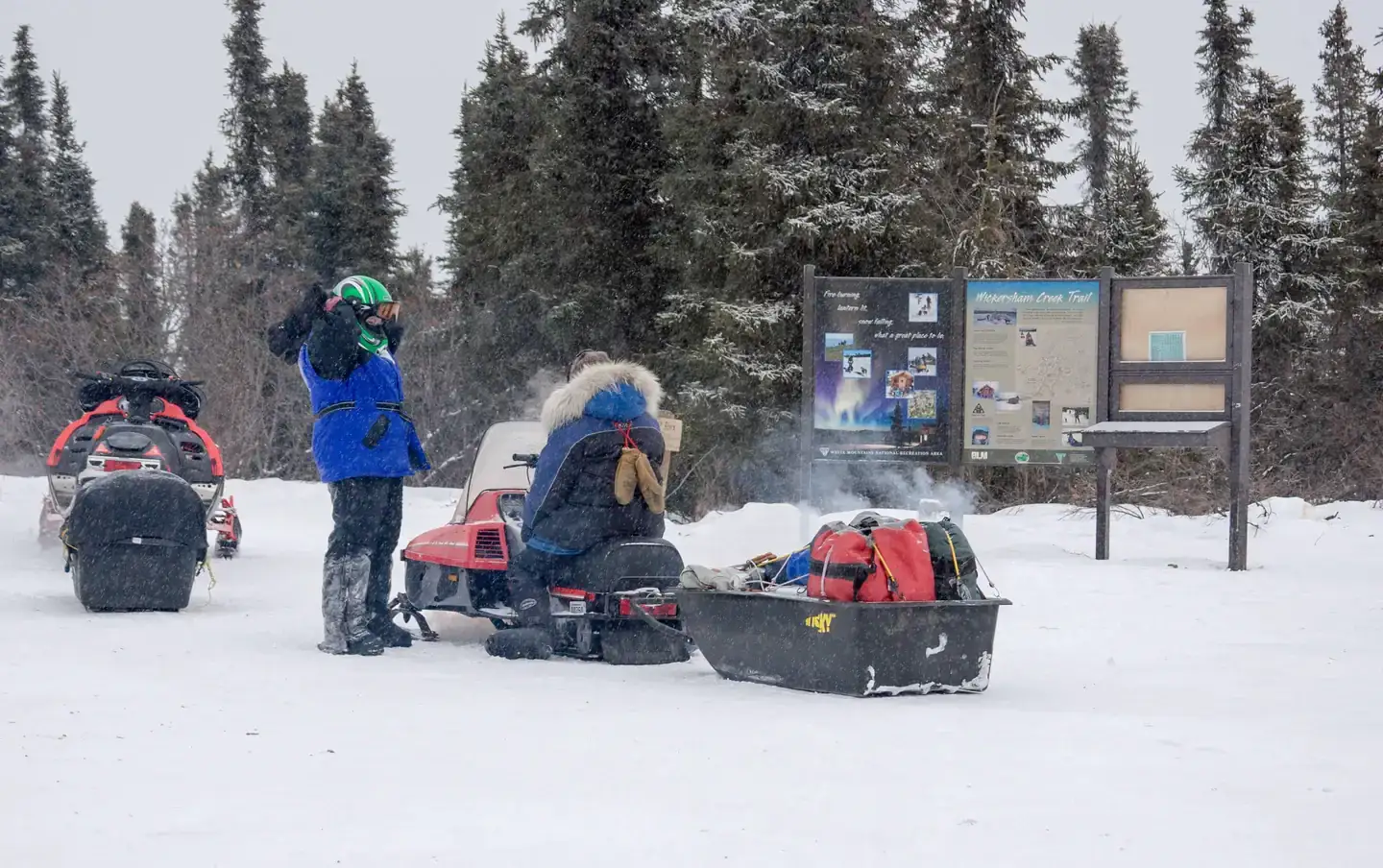 Camper-submitted photo at White Mountains National Recreation Area - Alaska Cabins near North Pole, AK