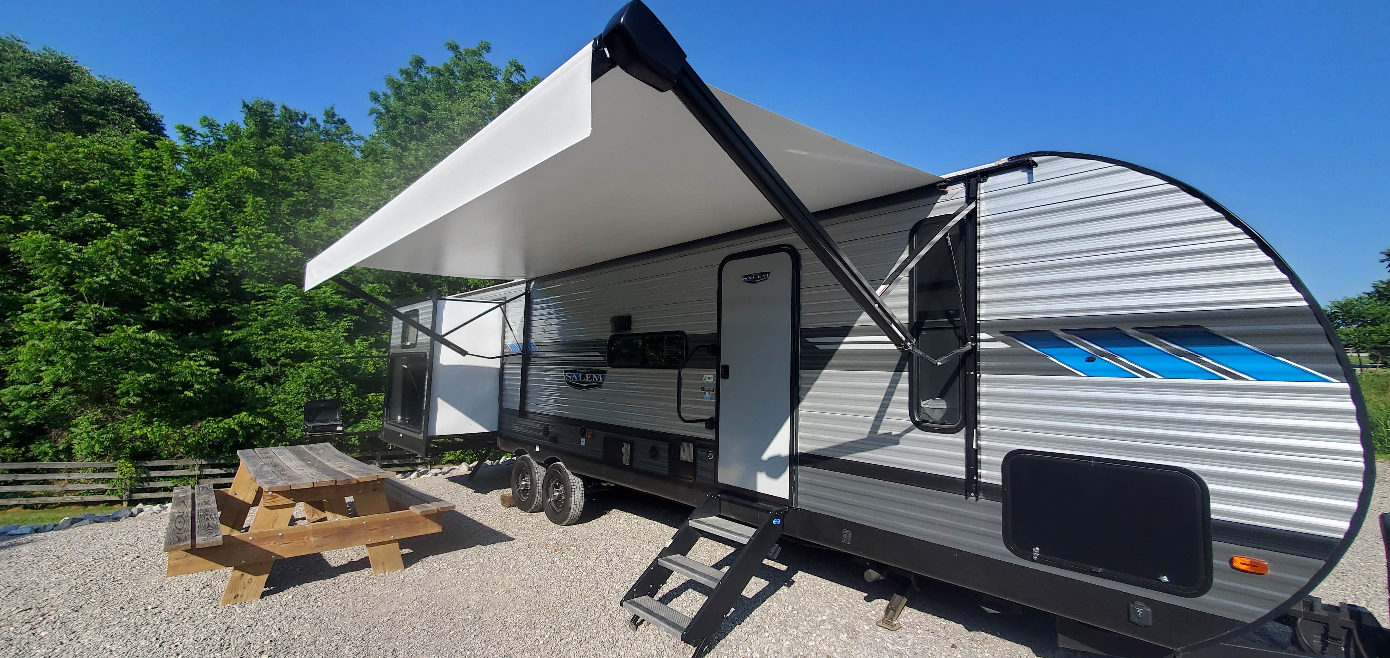 Camper-submitted photo at Hidden Cave Ranch Campground near Burkesville, KY