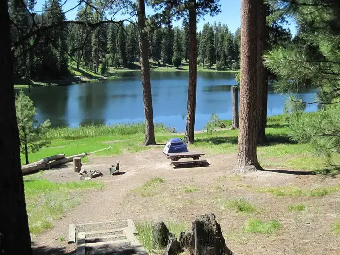 Camper-submitted photo at Walton Lake near Mitchell, OR
