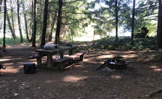 Chrissy T.'s photo at Piety Island Boat - In Campground Boat Landing near Idanha, OR