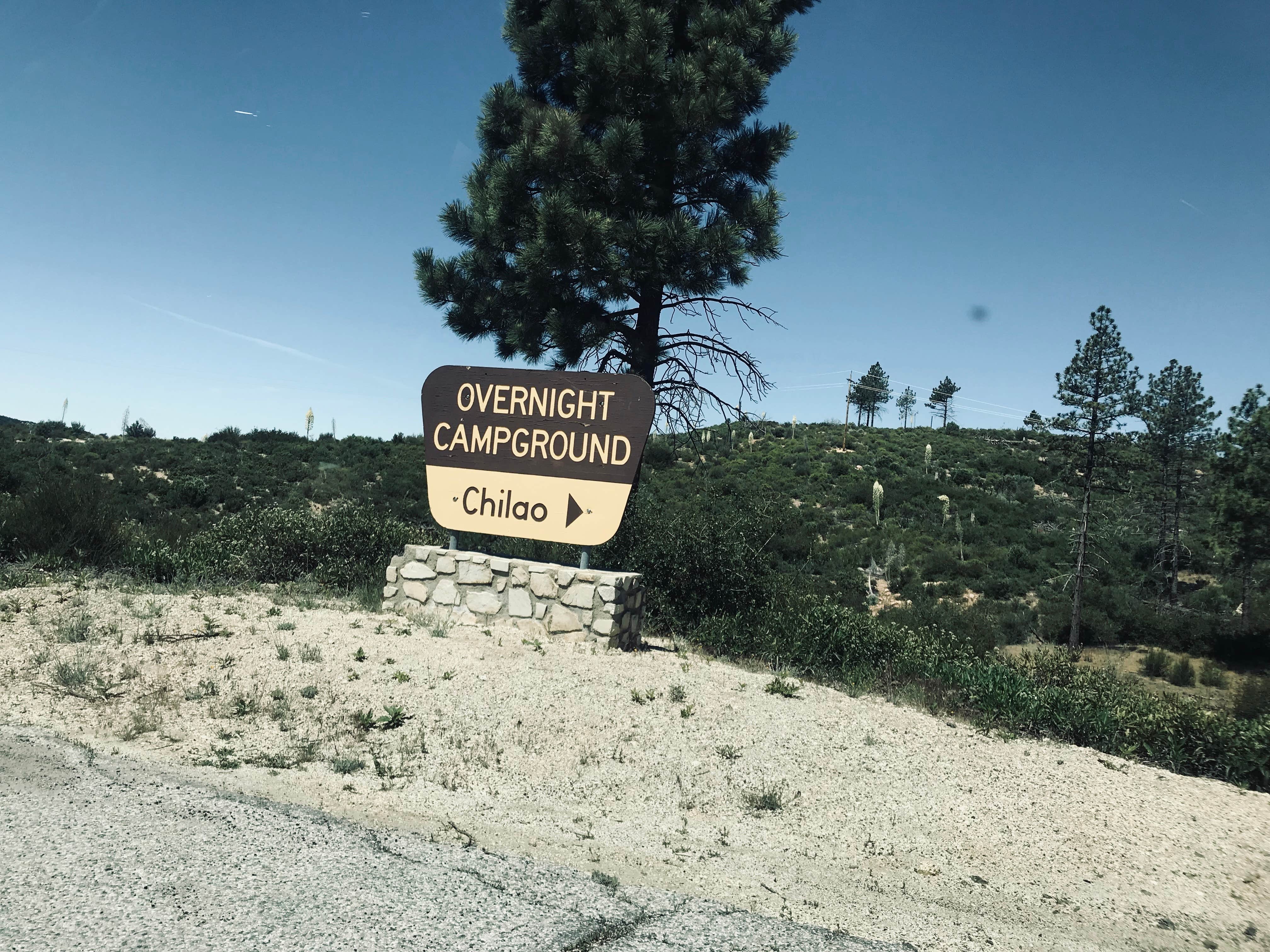 Angeles National Forest Chilao Campground Mount Wilson California