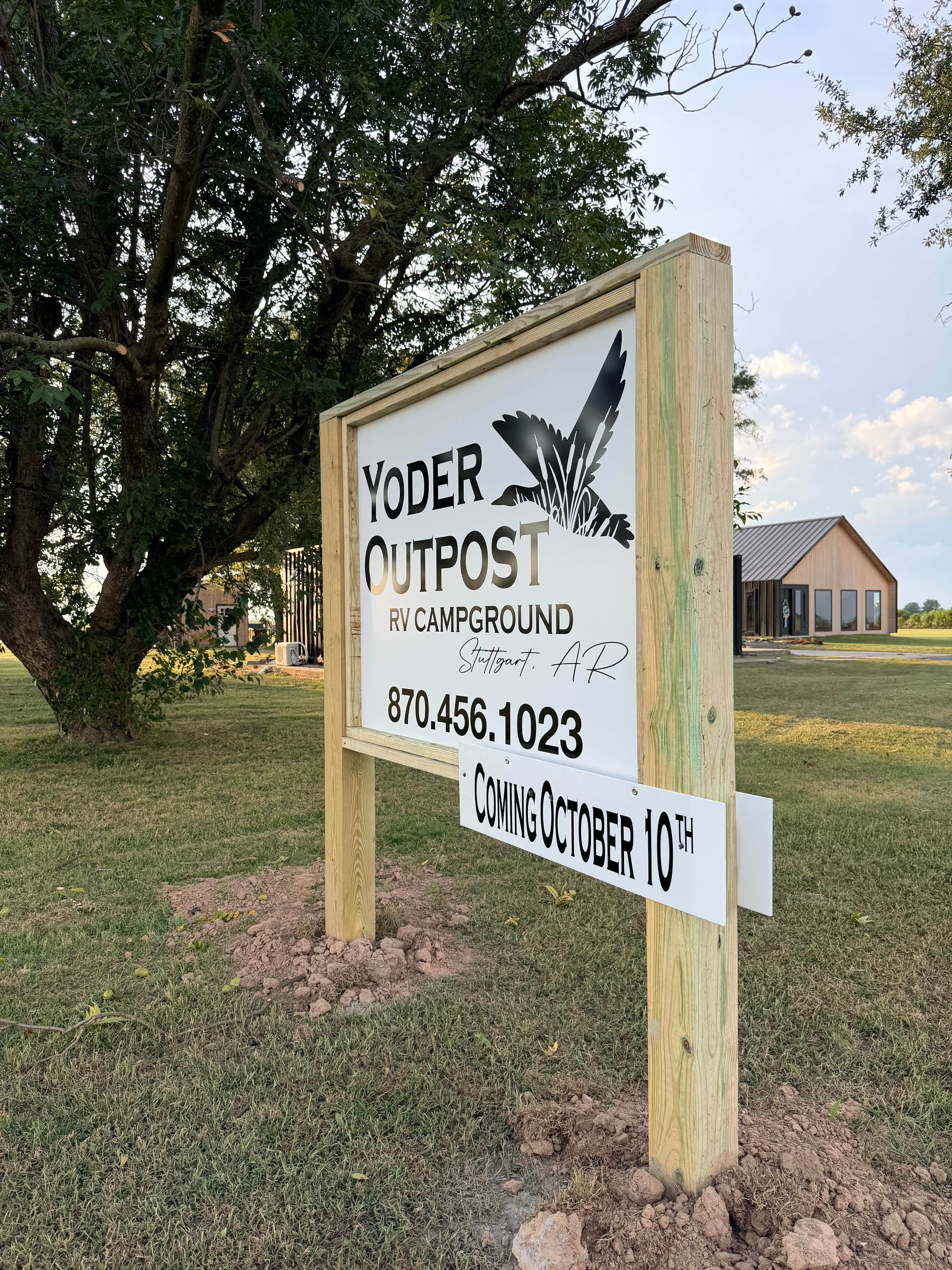 Camper-submitted photo at Yoder Outpost RV Park near Gillett, AR
