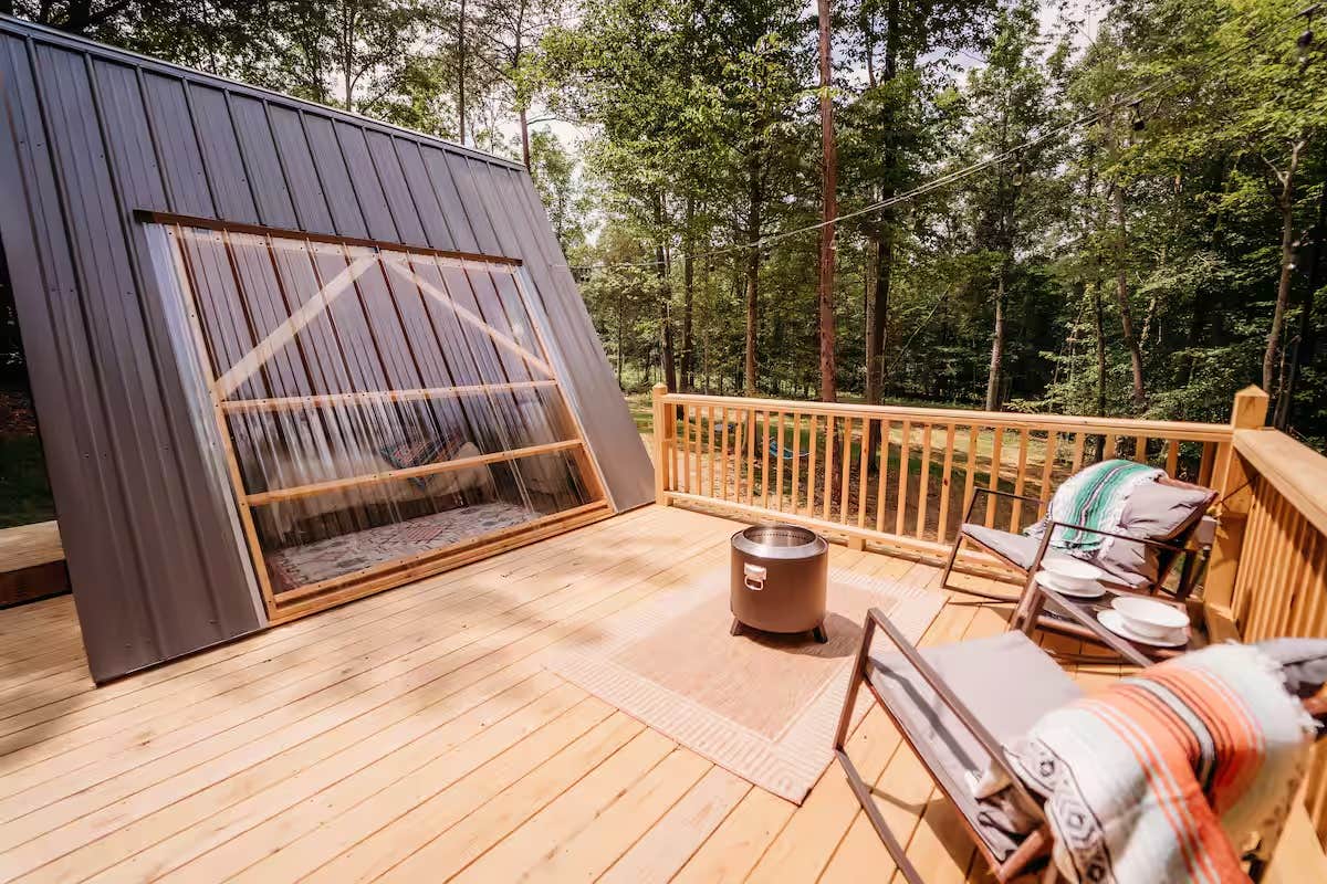 Camper-submitted photo at Black Creek Glamping near Rugby, TN