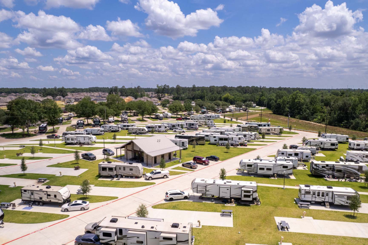 Camper-submitted photo at Rayford Crossing RV Resort near Hufsmith, TX