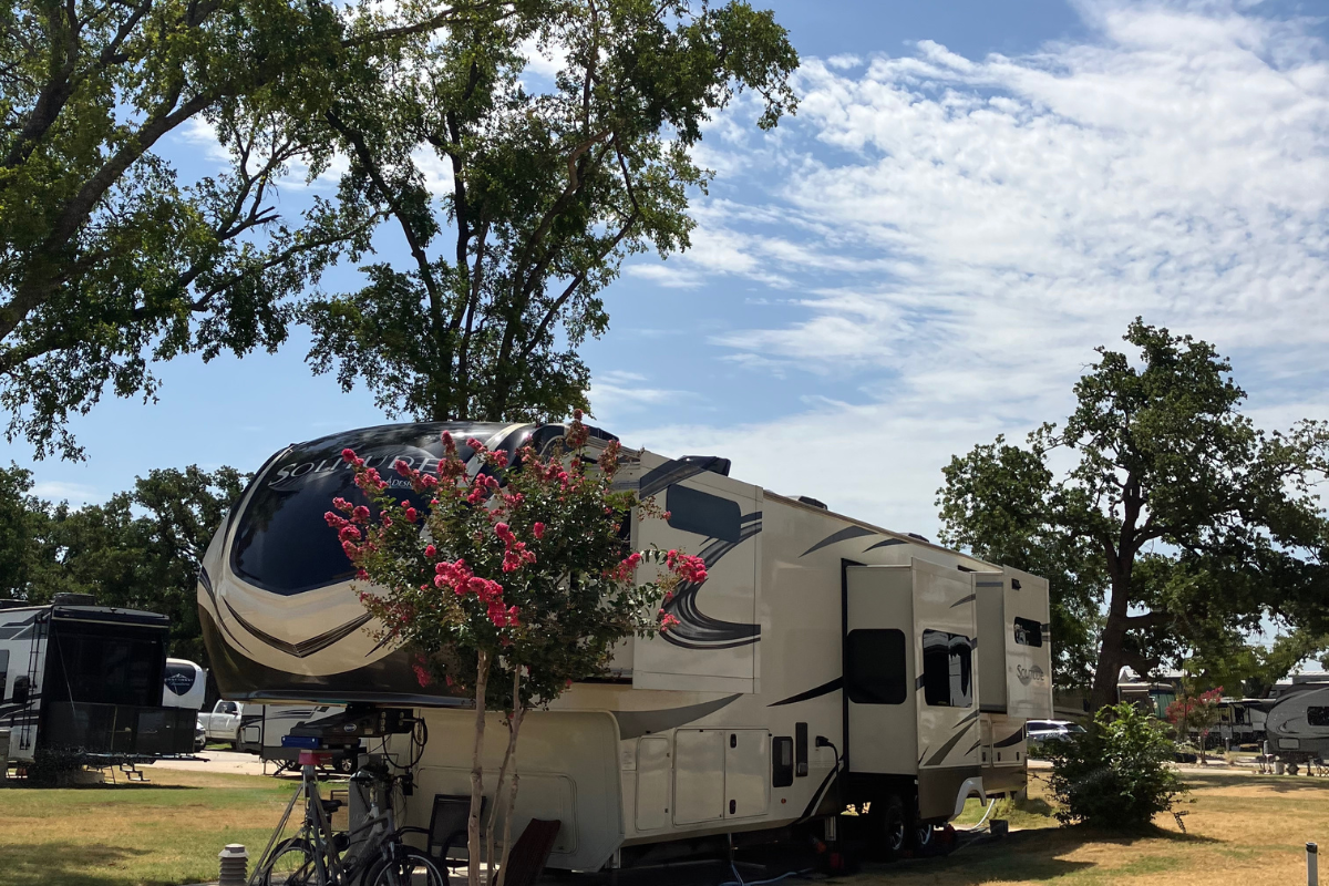 Camper-submitted photo at Oak Forest RV Park near Taylor, TX