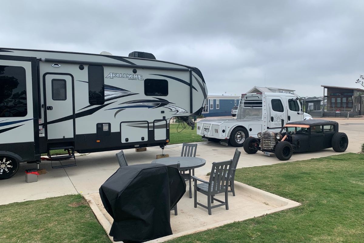 Camper-submitted photo at Oak Forest RV Park near Taylor, TX
