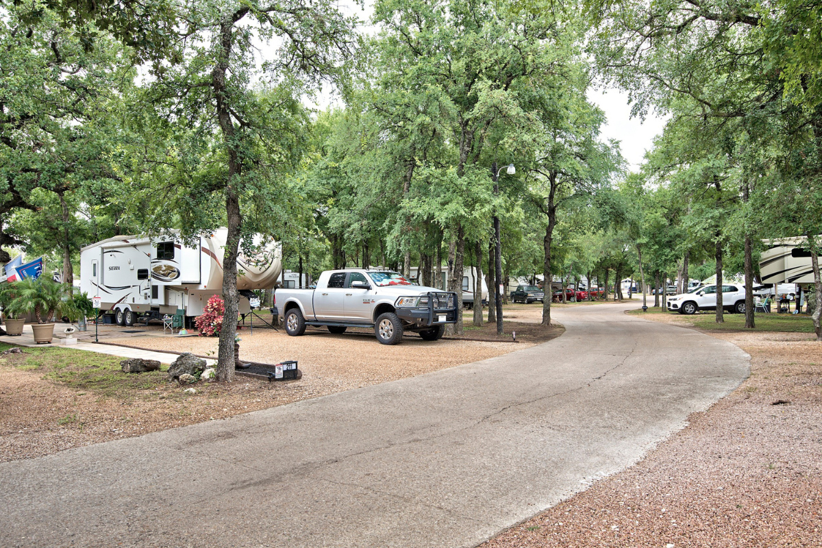 Julie S.'s photo of rv camping at Oak Forest RV Park near Manor, TX