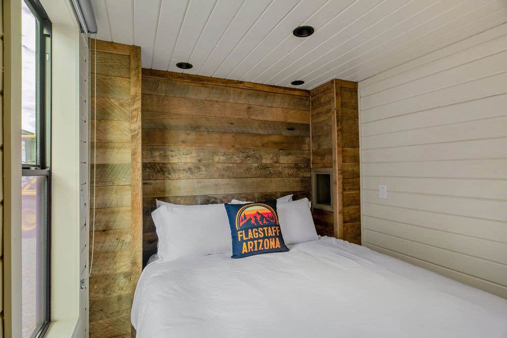 Julie S.'s photo of glamping accommodations at Village Camp Flagstaff near Cornville, AZ