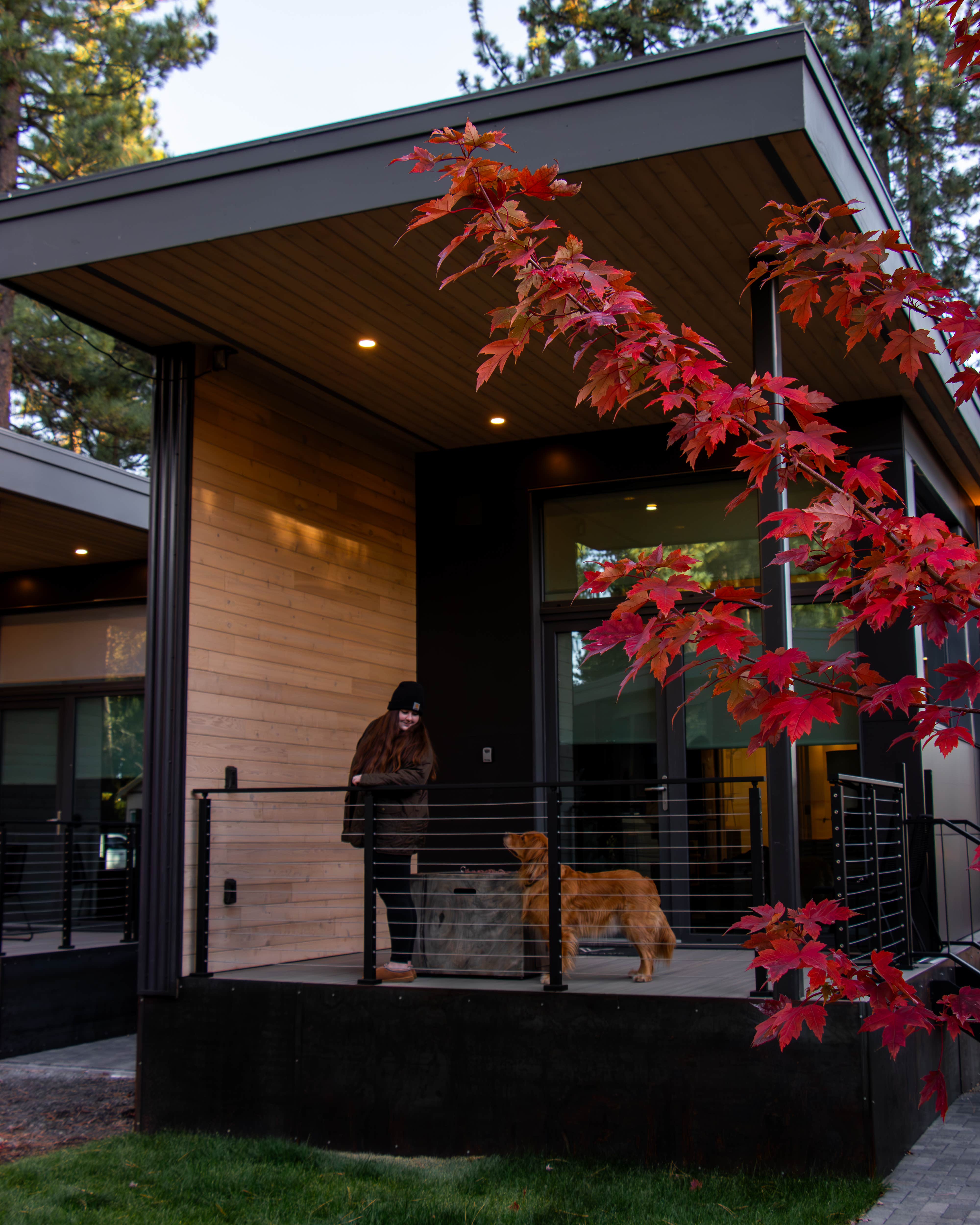 Julie S.'s photo of camping with pets at Village Camp Truckee near Norden, CA