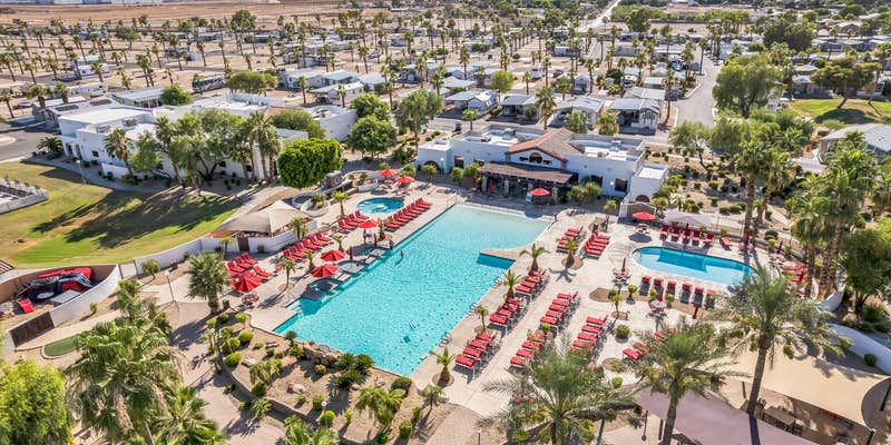 Camper submitted image from Pueblo El Mirage 55+ RV Resort