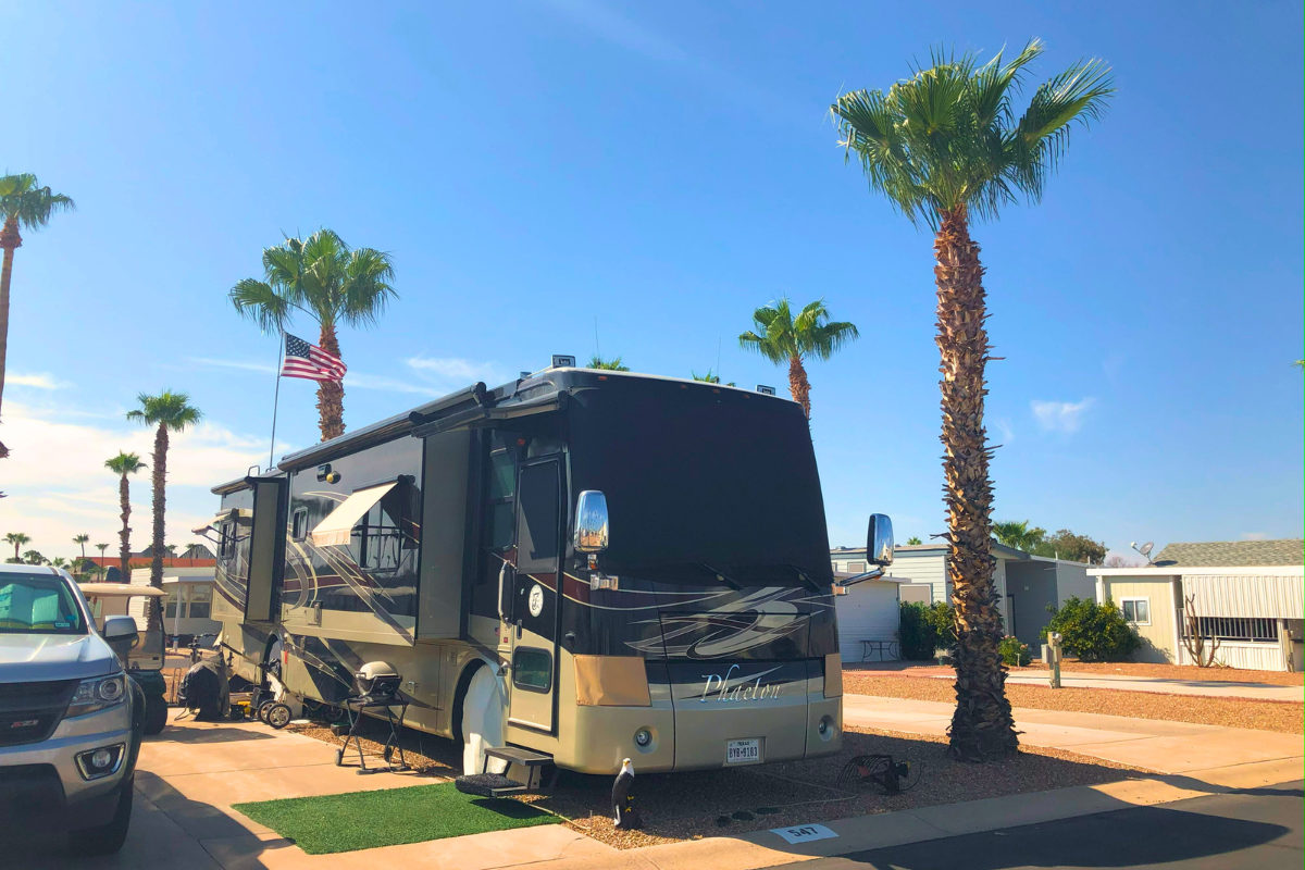 Julie S.'s photo of rv camping at Gold Canyon 55+ RV & Golf Resort near Gilbert, AZ