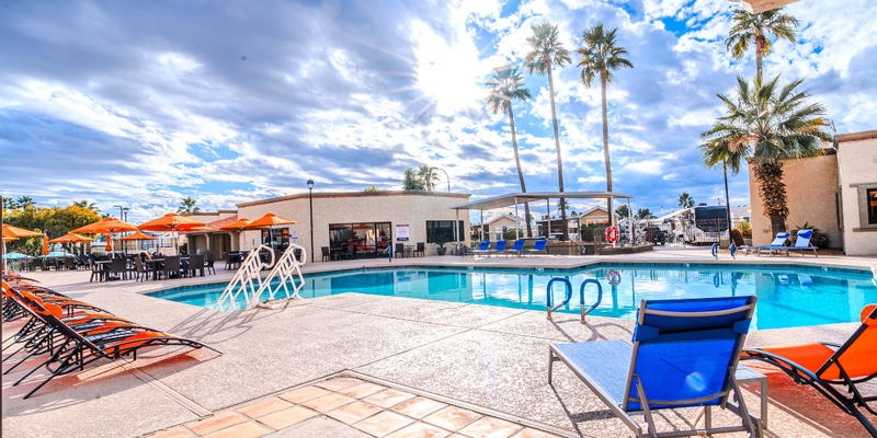 Camper submitted image from Sunrise 55+ RV Resort