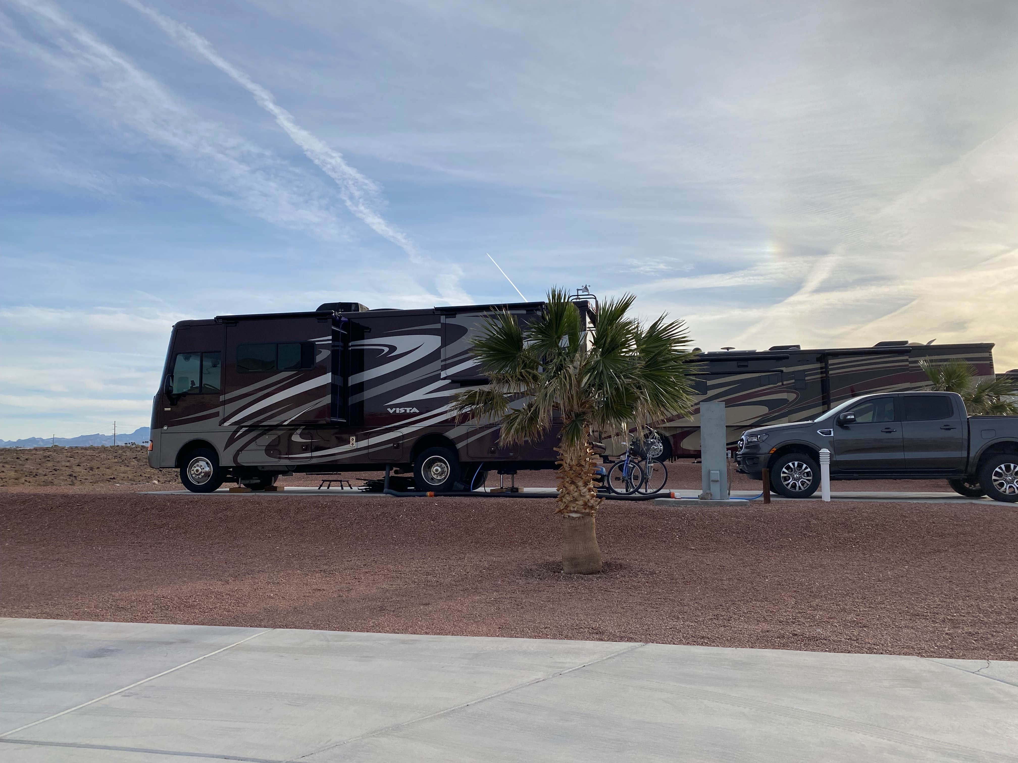 Julie S.'s photo of rv camping at Vista Del Sol 55+ RV Resort near Needles, CA