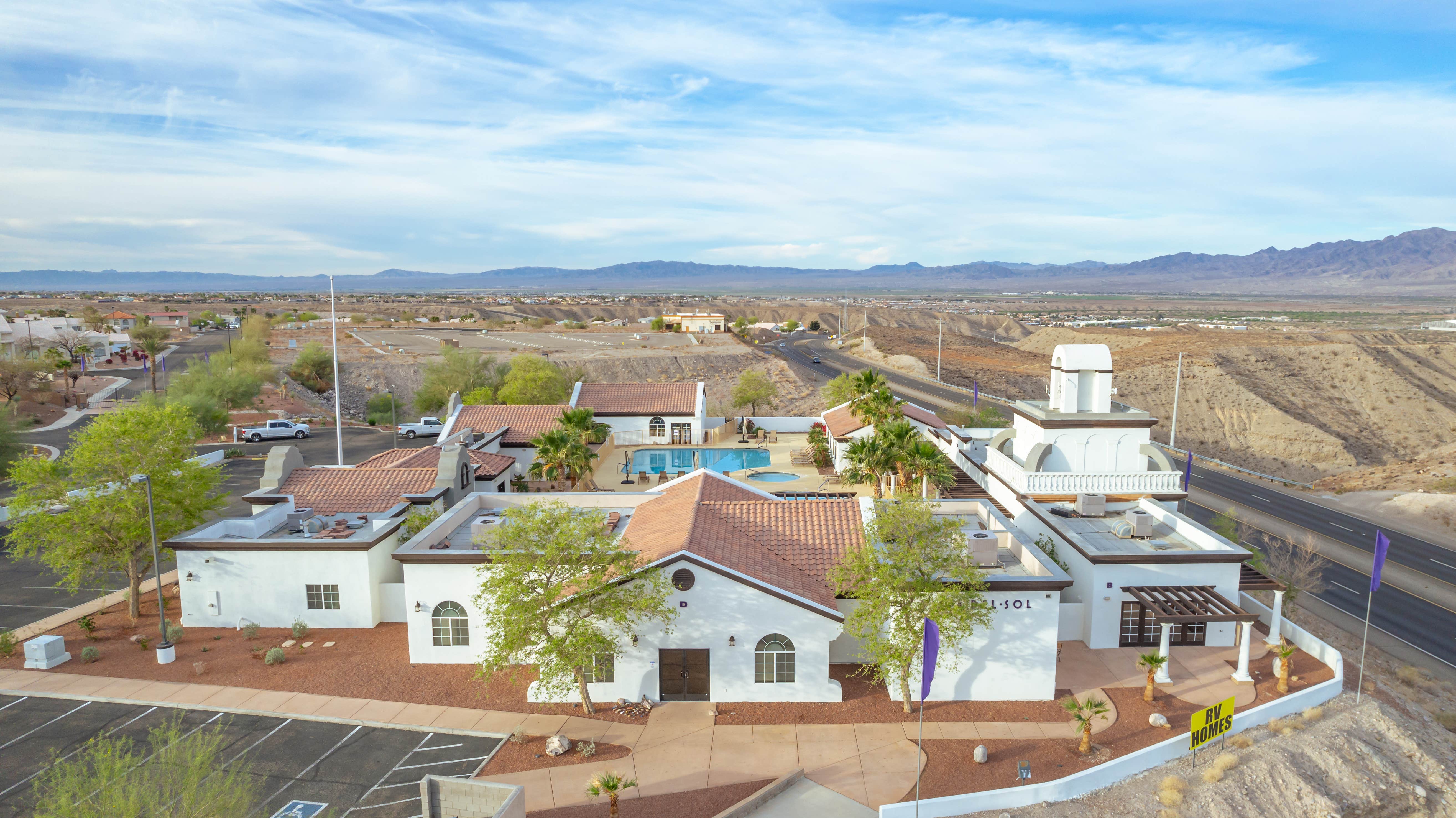 Camper-submitted photo at Vista Del Sol 55+ RV Resort near Oatman, AZ