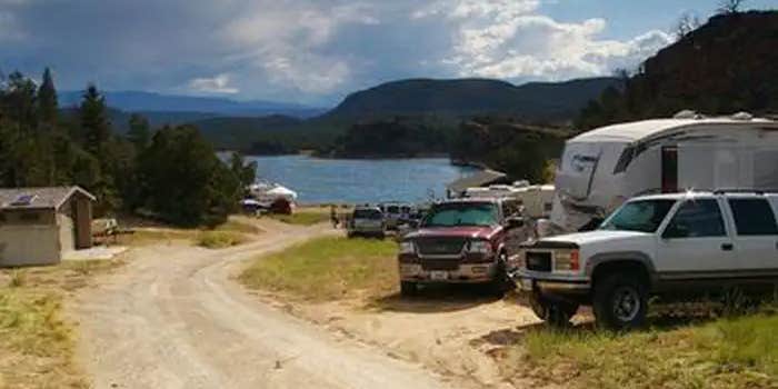 Camper submitted image from Dutch John Draw Campground - Ashley National Forest