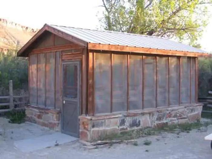 Camper submitted image from Desolation Gray Canyons Screen Cabins - 1