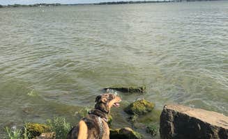 Shae M.'s photo of camping with pets at Indian Lake State Park Campground near Lima, OH