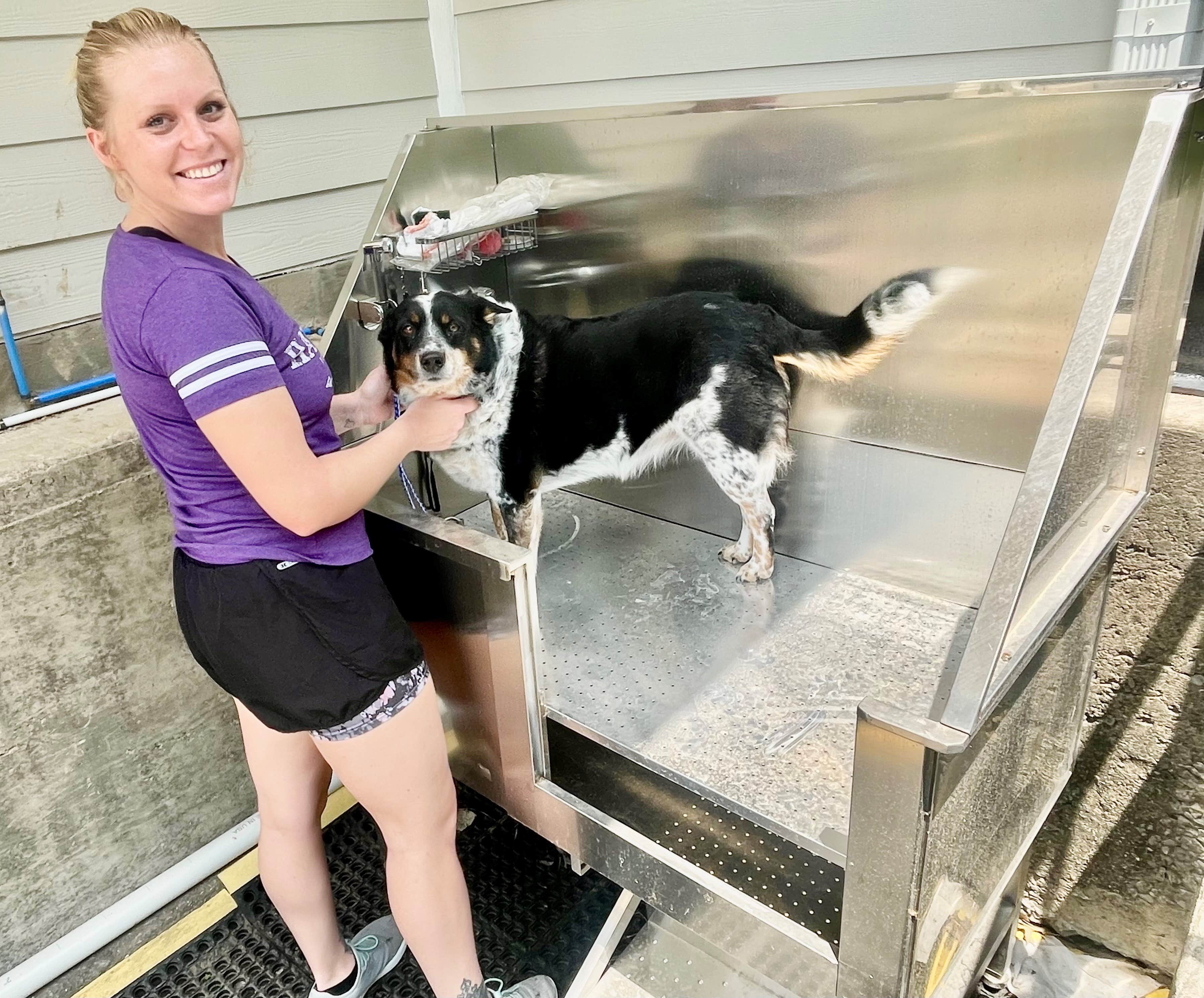 Moss R.'s photo of camping with pets at The Farmstead RV Park near Commerce, TX