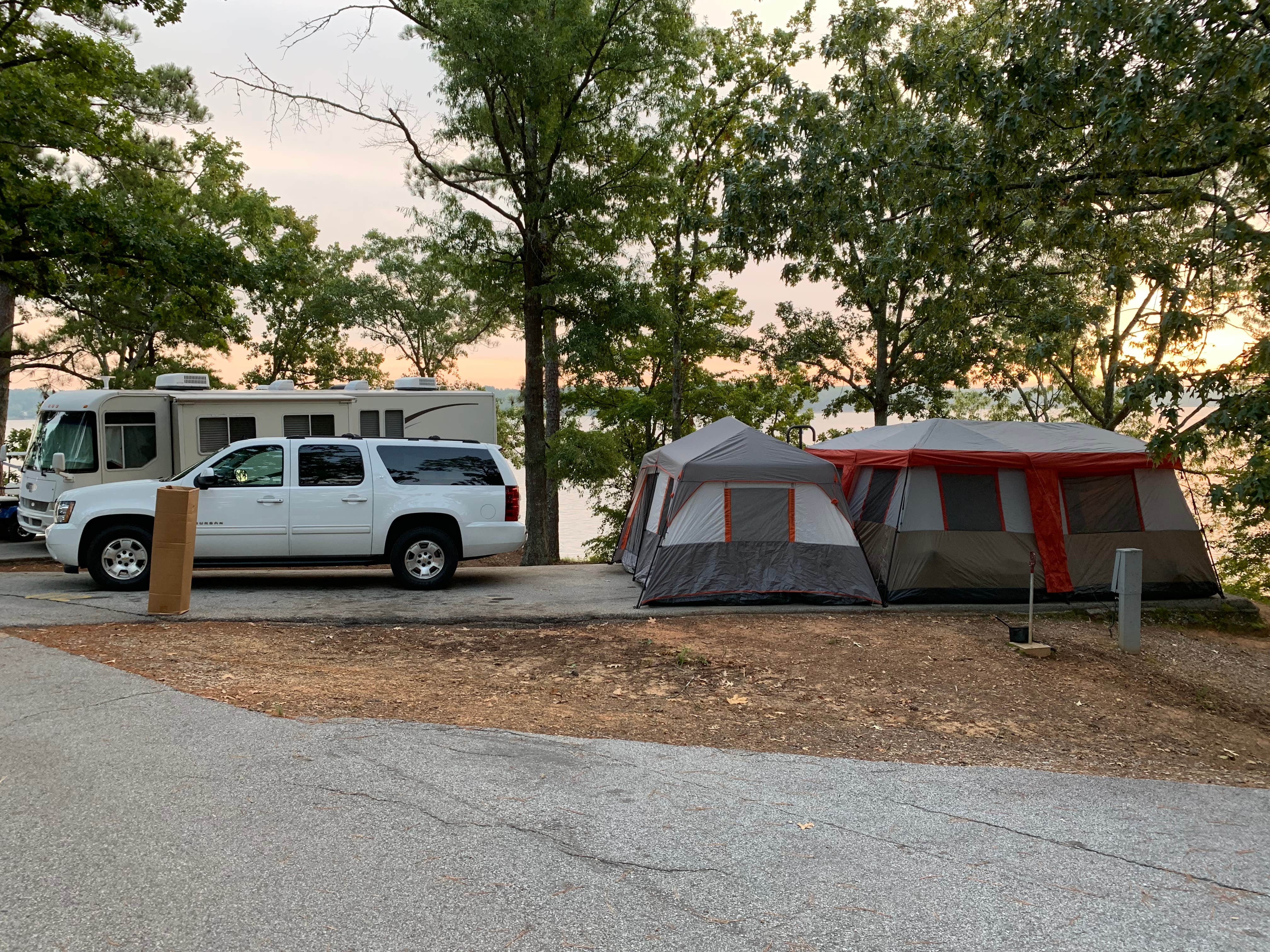 Frankie E.'s photo at Lake Greenwood State Park Campground near Prosperity, SC