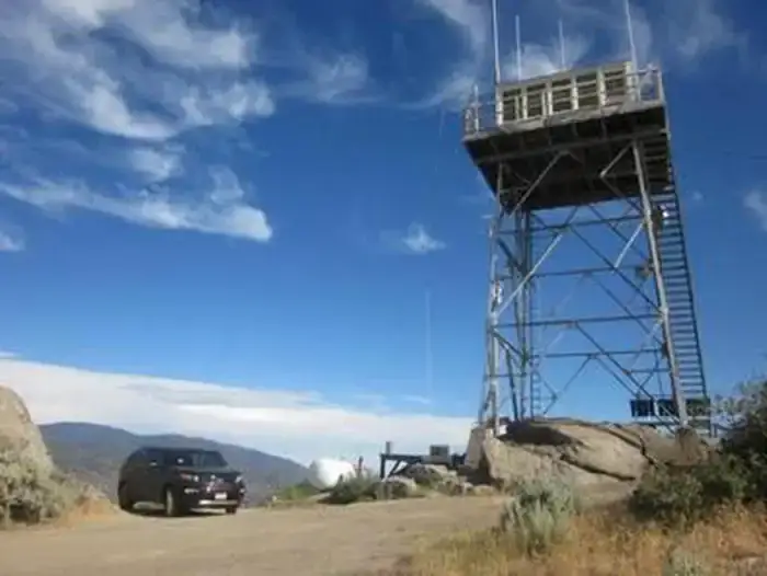 Camper-submitted photo at Oak Flat Lookout near Onyx, CA