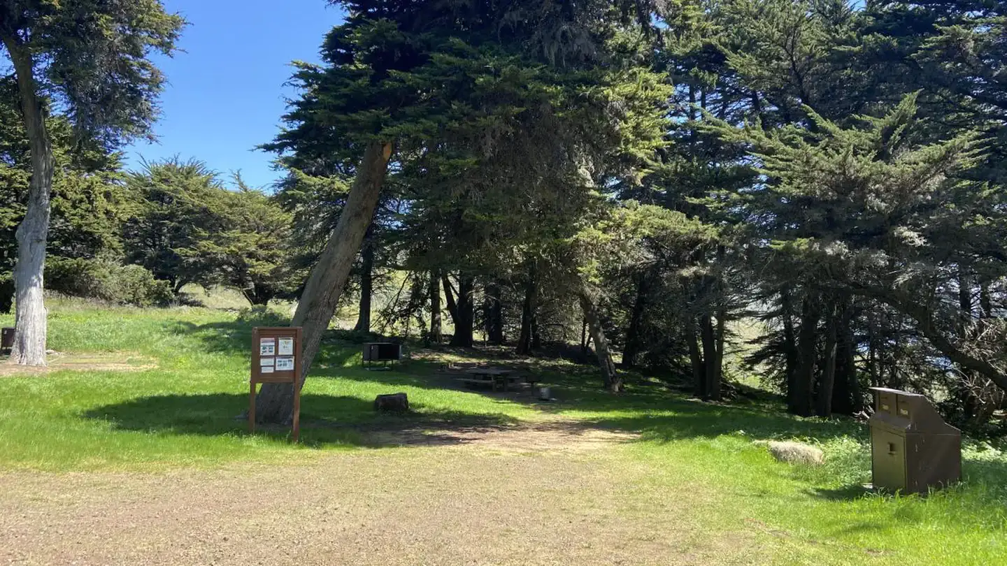 Camper-submitted photo at Bicentennial Campground — Golden Gate National Recreation Area near Larkspur, CA