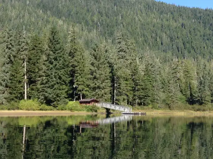 Camper-submitted photo at Lake Eva Cabin near Tenakee Springs, AK