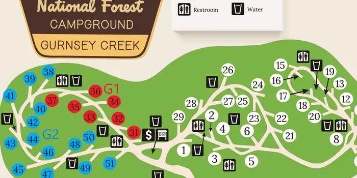 Camper submitted image from Gurnsey Creek