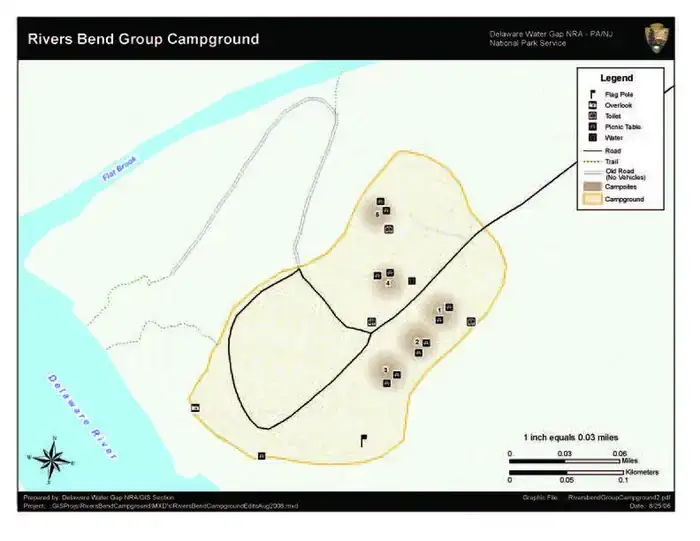 Camper-submitted photo at Rivers Bend Group Campground — Delaware Water Gap National Recreation Area near Wallpack Center, NJ