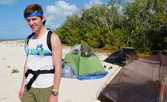 Leah W.'s photo of tent camping at Backcountry Clubhouse Beach — Everglades National Park near Marathon Shores, FL