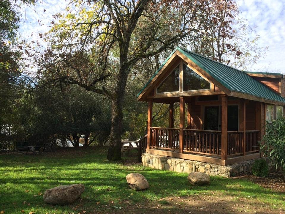 Rosina A.'s photo of glamping accommodations at Coloma Resort near Rancho Cordova, CA