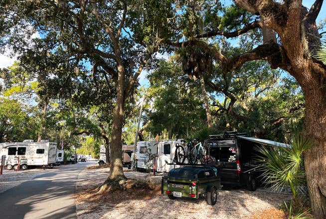 Savannah Rv RV Camping near Savannah, GA | Full Hookup Campgrounds