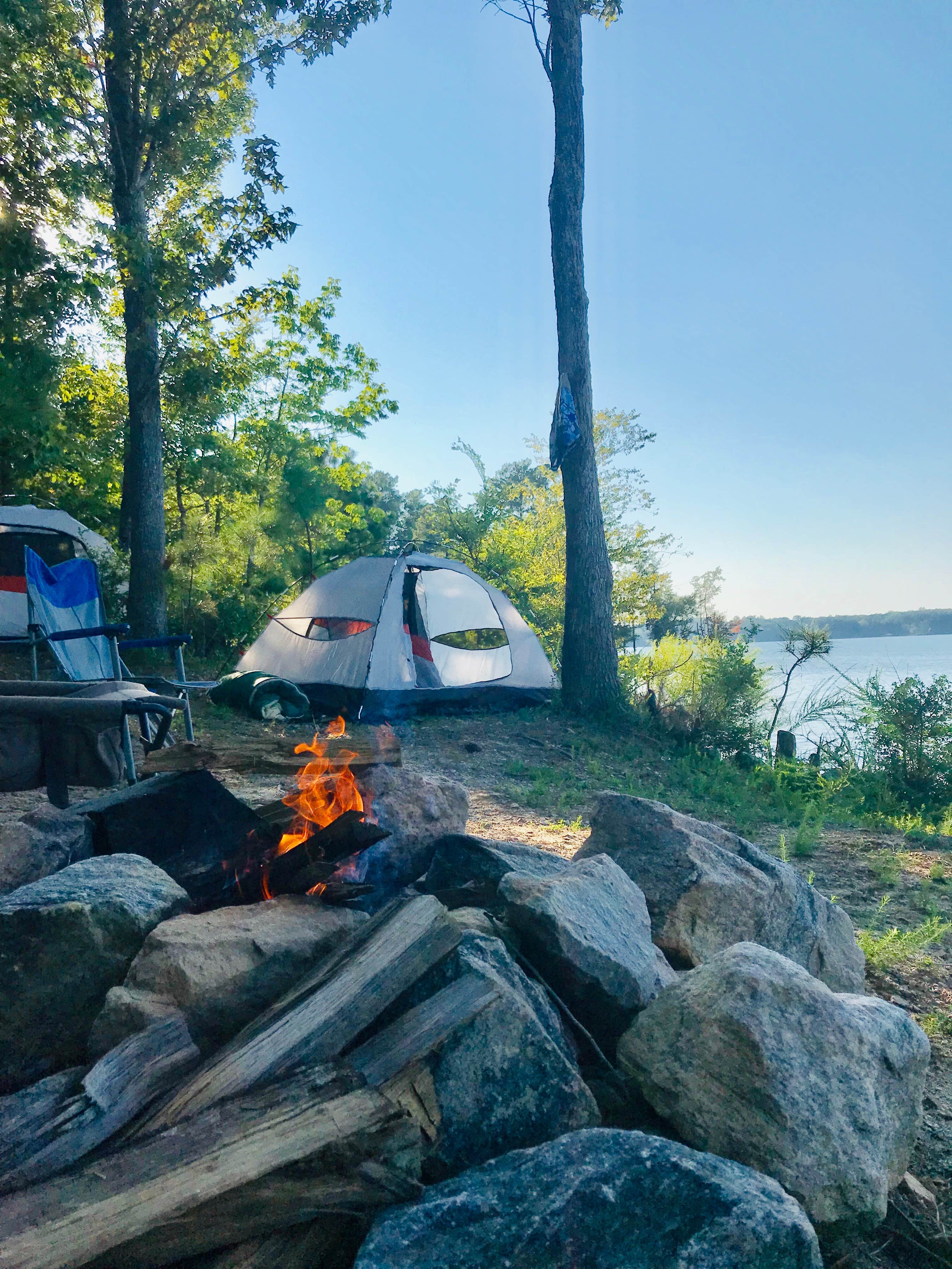 Camper submitted image from Hibernia — Kerr Lake State Recreation Area - 5