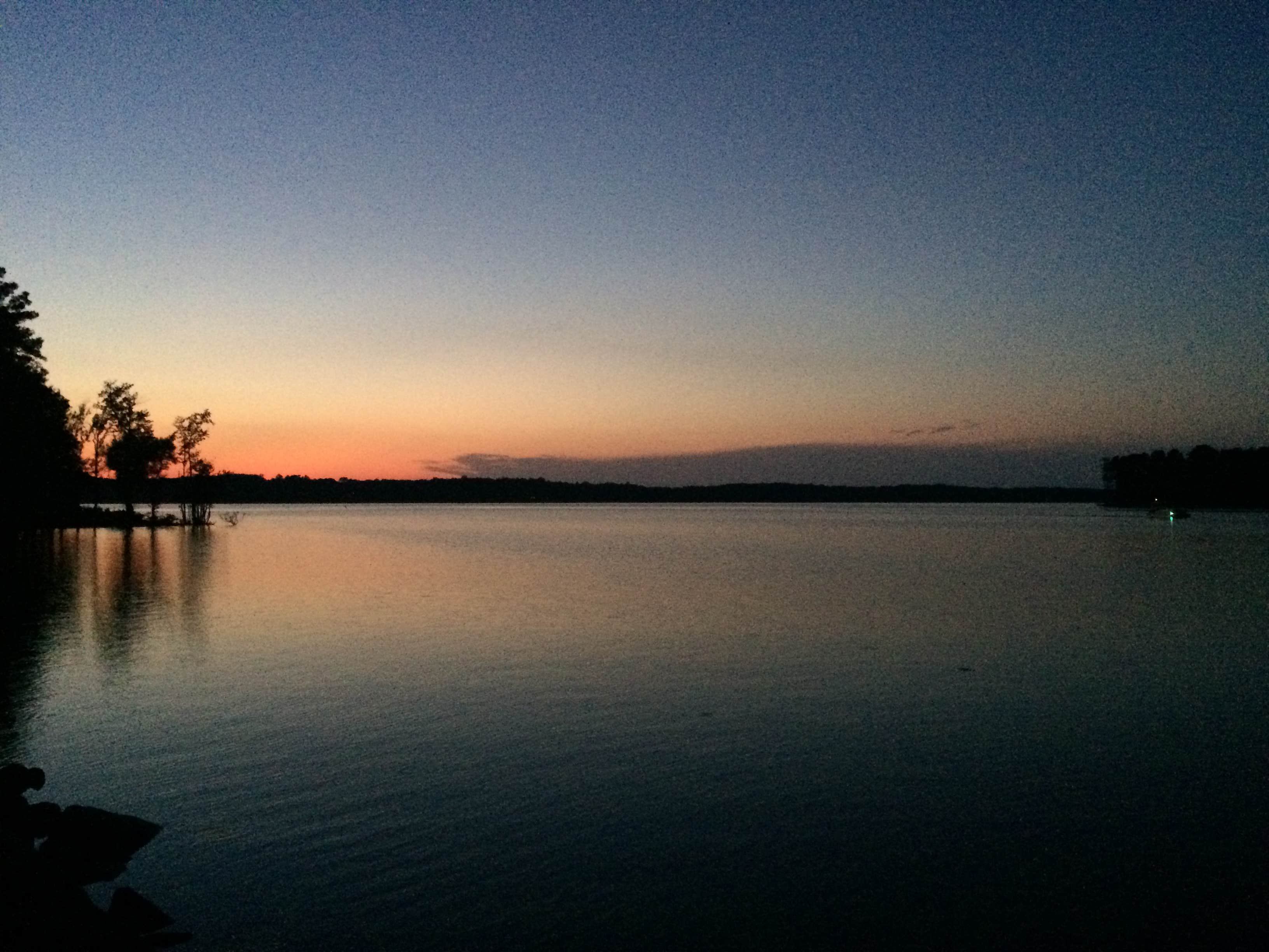 Camper-submitted photo at Hibernia Campground — Kerr Lake State Recreation Area near La Crosse, VA