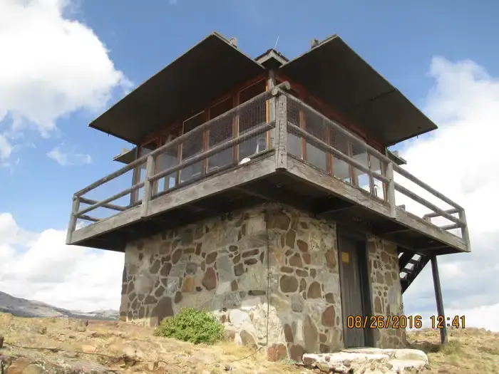 Camping near Muddy Guard Cabin: Sheep Mountain Fire Lookout, Buffalo, Wyoming
