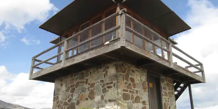 Camper submitted image from Sheep Mountain Fire Lookout