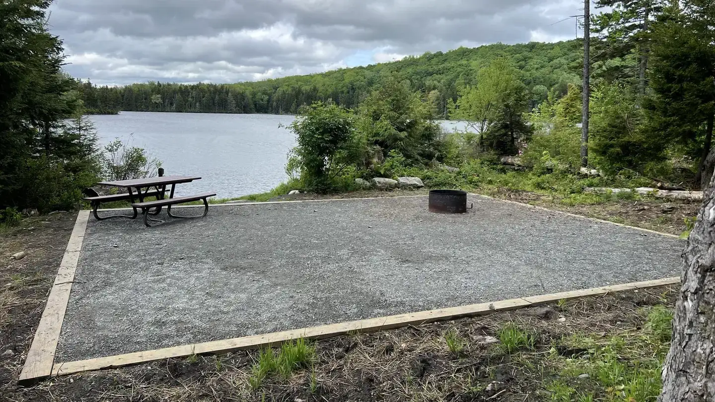 Camper-submitted photo at Grout Pond Campground — Green Mountain & Finger Lakes National Forests near West Dover, VT