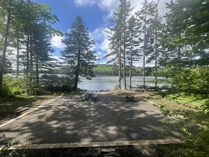 Camper-submitted photo at Grout Pond Campground — Green Mountain & Finger Lakes National Forests near West Dover, VT
