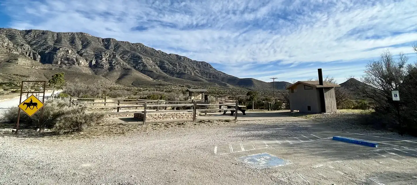 Camper-submitted photo at Frijole Horse Corral Campground — Guadalupe Mountains National Park near Dell City, TX