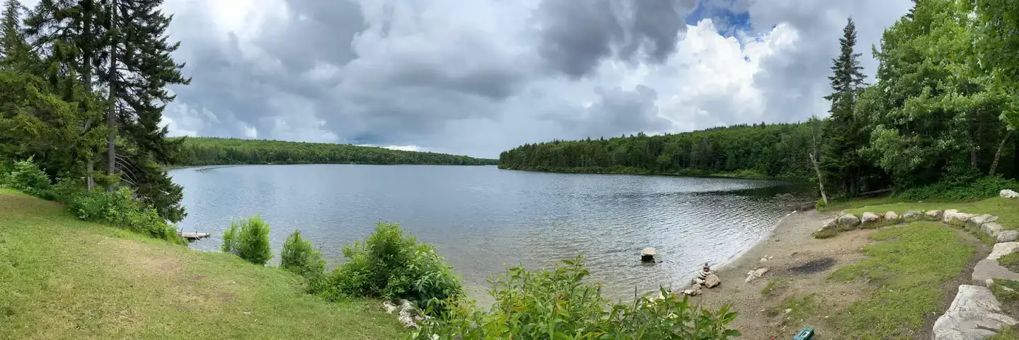 Camper-submitted photo at Grout Pond Campground — Green Mountain & Finger Lakes National Forests near West Dover, VT
