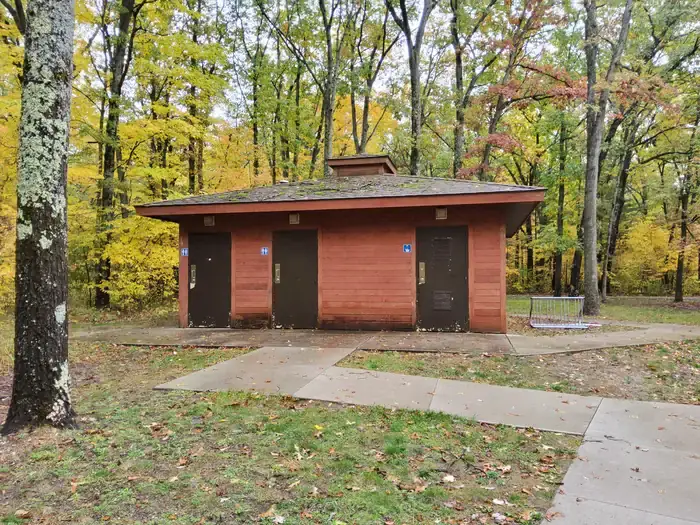 Camper-submitted photo at Sand Lake Campground — Manistee National Forest near Wellston, MI